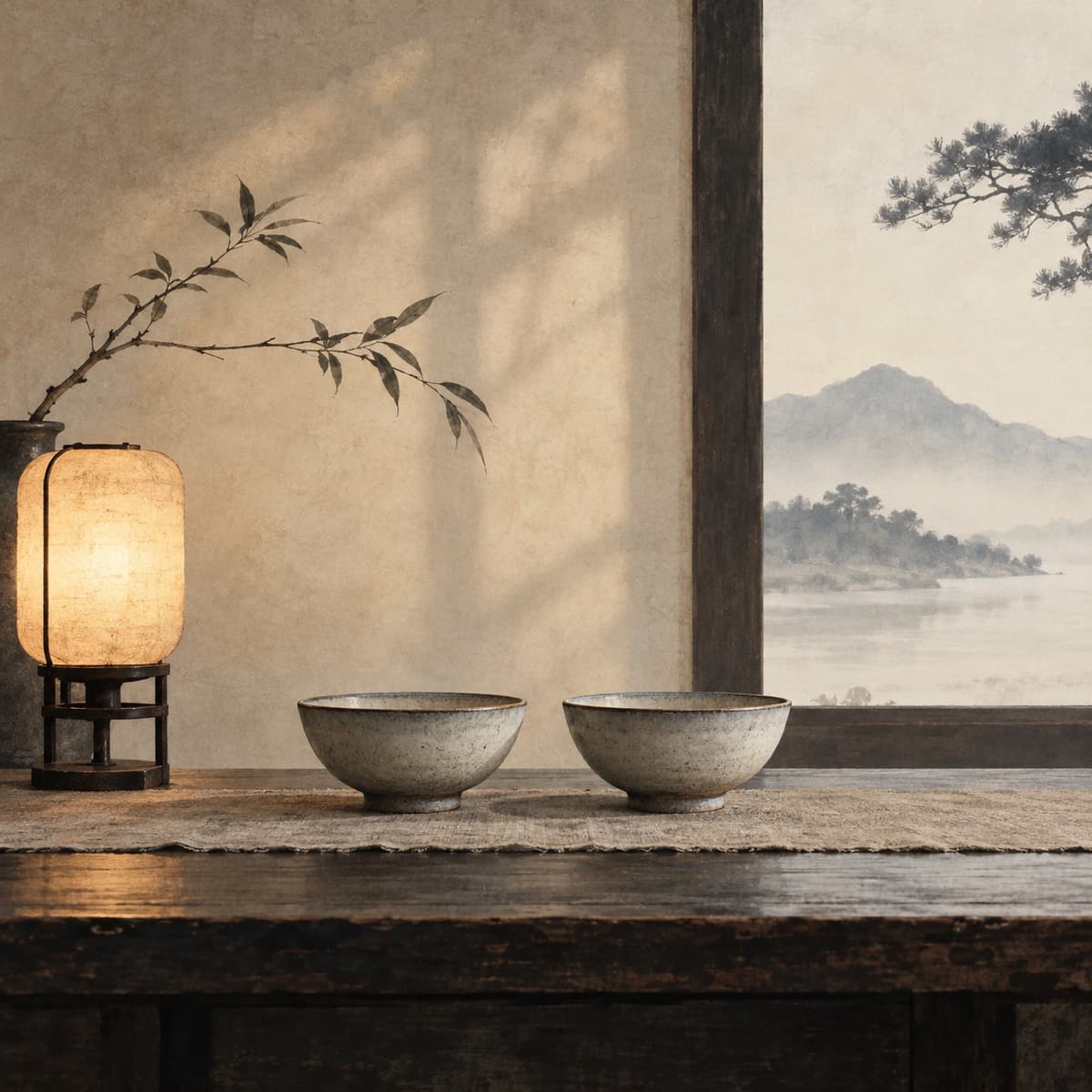 A quiet balance of seeking ren and finding ren — no leftover grievance