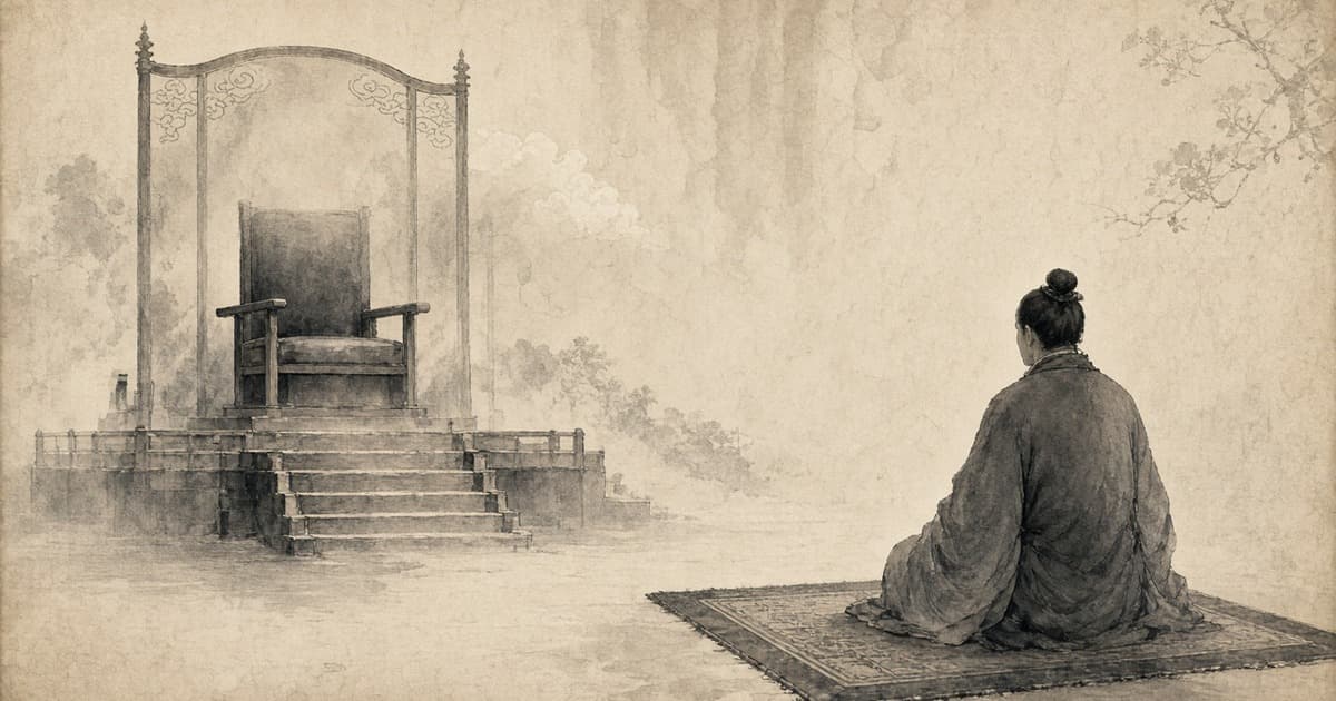 A Lu court audience — Duke Ai’s question to Confucius about how the people will submit
