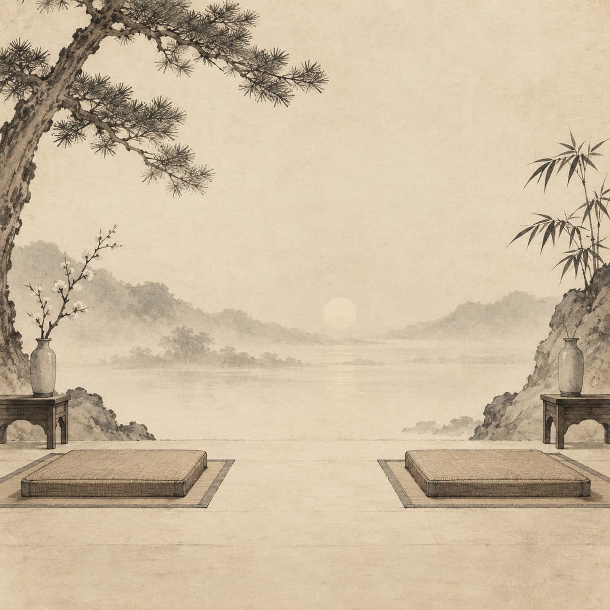 两席相对——君以礼使臣,臣以忠事君